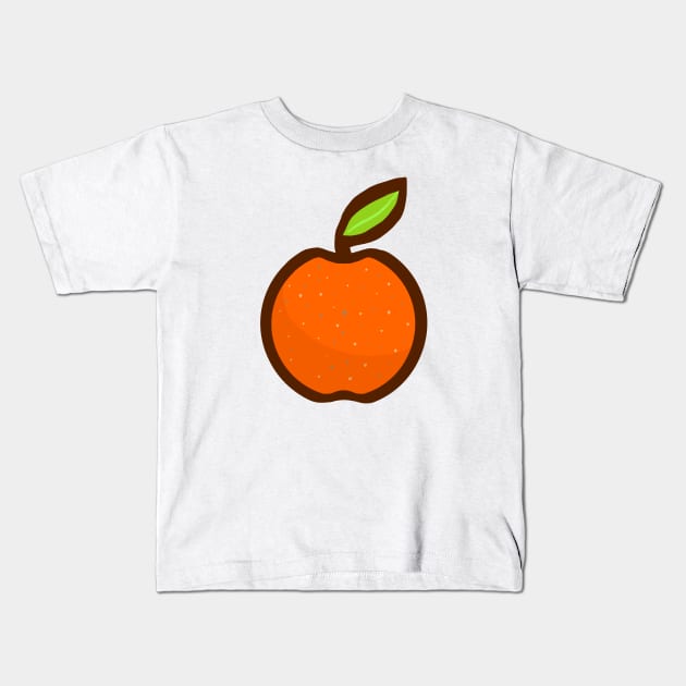 Tangerine Kids T-Shirt by SHMITEnZ